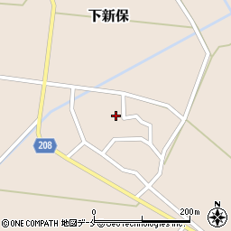 新潟県村上市下新保1444周辺の地図