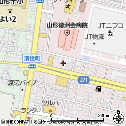 石川特殊電線株式会社　山形工場周辺の地図