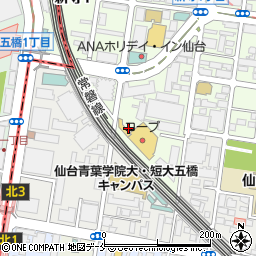 コープ新寺店駐車場周辺の地図
