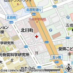 東北労働金庫　本店営業部渉外部門周辺の地図