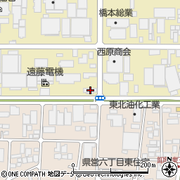 仙台サンワ周辺の地図