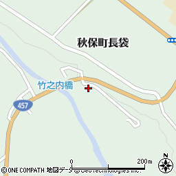 宮城県仙台市太白区秋保町長袋濱坂周辺の地図