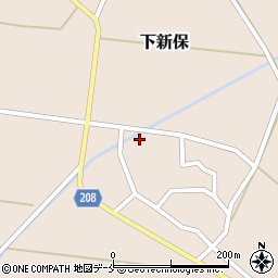 新潟県村上市下新保1749周辺の地図