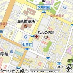 日本政策金融公庫山形支店中小企業事業周辺の地図