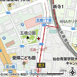 富士フイルムビジネスイノベーションジャパン株式会社　宮城支社仙台営業所周辺の地図