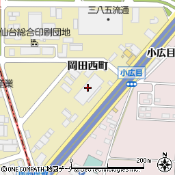 リリカラ株式会社　東北支店周辺の地図