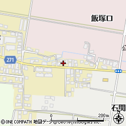 山形県山形市飯塚町1356-10周辺の地図