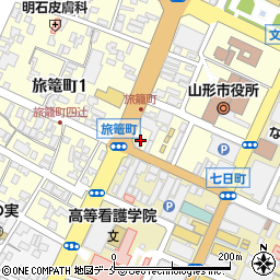栄玉堂駐車場周辺の地図