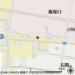 山形県山形市飯塚町1353-3周辺の地図