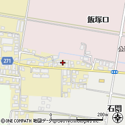 山形県山形市飯塚町1356-24周辺の地図