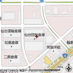 ワタヒョウ株式会社　倉庫部周辺の地図