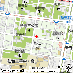 株式会社セイハン　仙台営業所周辺の地図