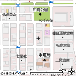 セメダイン仙台営業所周辺の地図