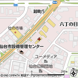 ジープ仙台周辺の地図