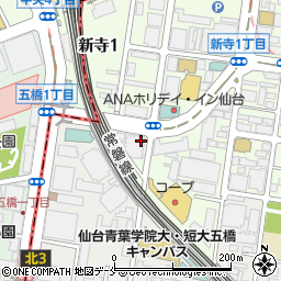 居酒屋 矢三朗 新寺本店周辺の地図