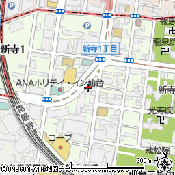 株式会社指月電機製作所　仙台営業所周辺の地図