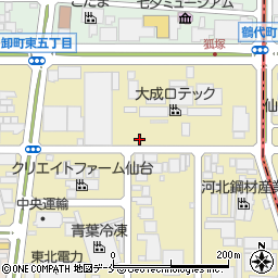 大成ロテック株式会社　宮城営業所周辺の地図