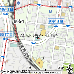 シェフズテーブル ANAホリデイ・イン仙台周辺の地図