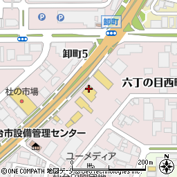 カメイオート株式会社　ジャガー仙台周辺の地図