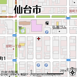 宮城県信用保証協会　仙台東支店周辺の地図