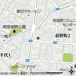 株式会社初田製作所　仙台支店周辺の地図