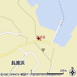 宮城県石巻市長渡浜長渡周辺の地図