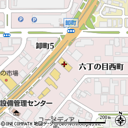 ボルボ・カー仙台周辺の地図