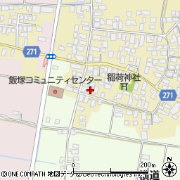山形県山形市飯塚町91周辺の地図