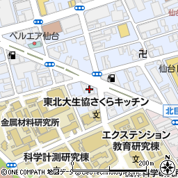 株式会社Ｊｅｓ設計仙台事務所周辺の地図