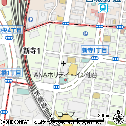 〒984-0051 宮城県仙台市若林区新寺の地図