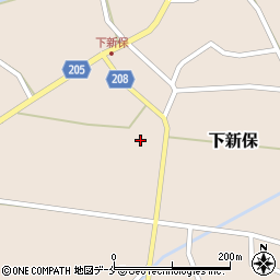 新潟県村上市下新保1999周辺の地図