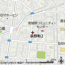 春日工機株式会社　仙台営業所周辺の地図