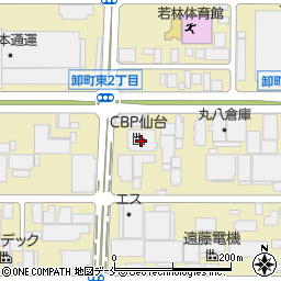 株式会社ＣＢＰ仙台周辺の地図