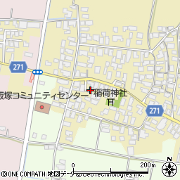 山形県山形市飯塚町80周辺の地図