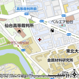 仙台ともしび・法律事務所周辺の地図