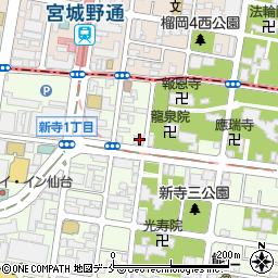 カッティングシート仙台周辺の地図