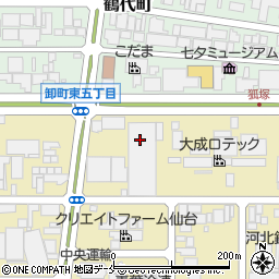 株式会社ヨコハマタイヤジャパン東北営業本部　営業統括部周辺の地図