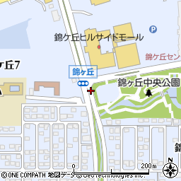 宮城県仙台市青葉区錦ケ丘周辺の地図