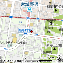 小林豊子きもの学院東北本部仙台事務局周辺の地図