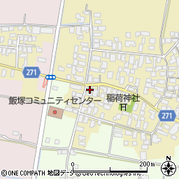 山形県山形市飯塚町82周辺の地図
