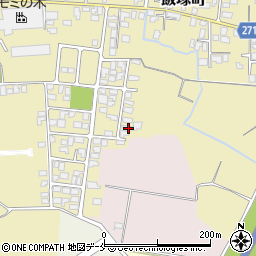 山形県山形市飯塚町2023周辺の地図