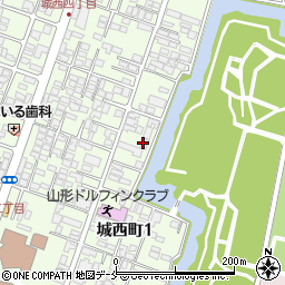 山形県醤油味噌工業協同組合周辺の地図