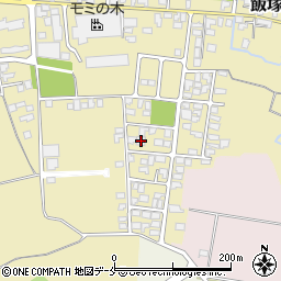 山形県山形市飯塚町2087周辺の地図