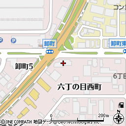 大丸株式会社　仙台支店周辺の地図
