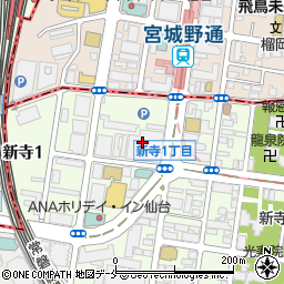 ＮＥＣフィールディング株式会社　仙台支店周辺の地図