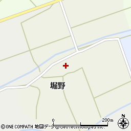 新潟県村上市堀野918周辺の地図