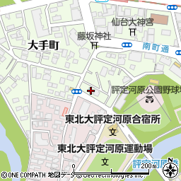 角弘仙台支店周辺の地図