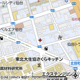 京都フルーツ大福 果寿庵 仙台店周辺の地図
