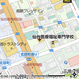 シスメックス株式会社　仙台支店周辺の地図