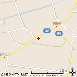 新潟県村上市下新保2061周辺の地図